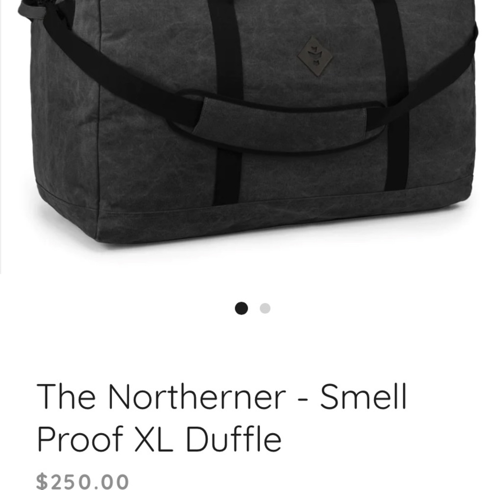 Revelry Supply The Northerner - Smell Proof XL Duffle bag gray luggage trip